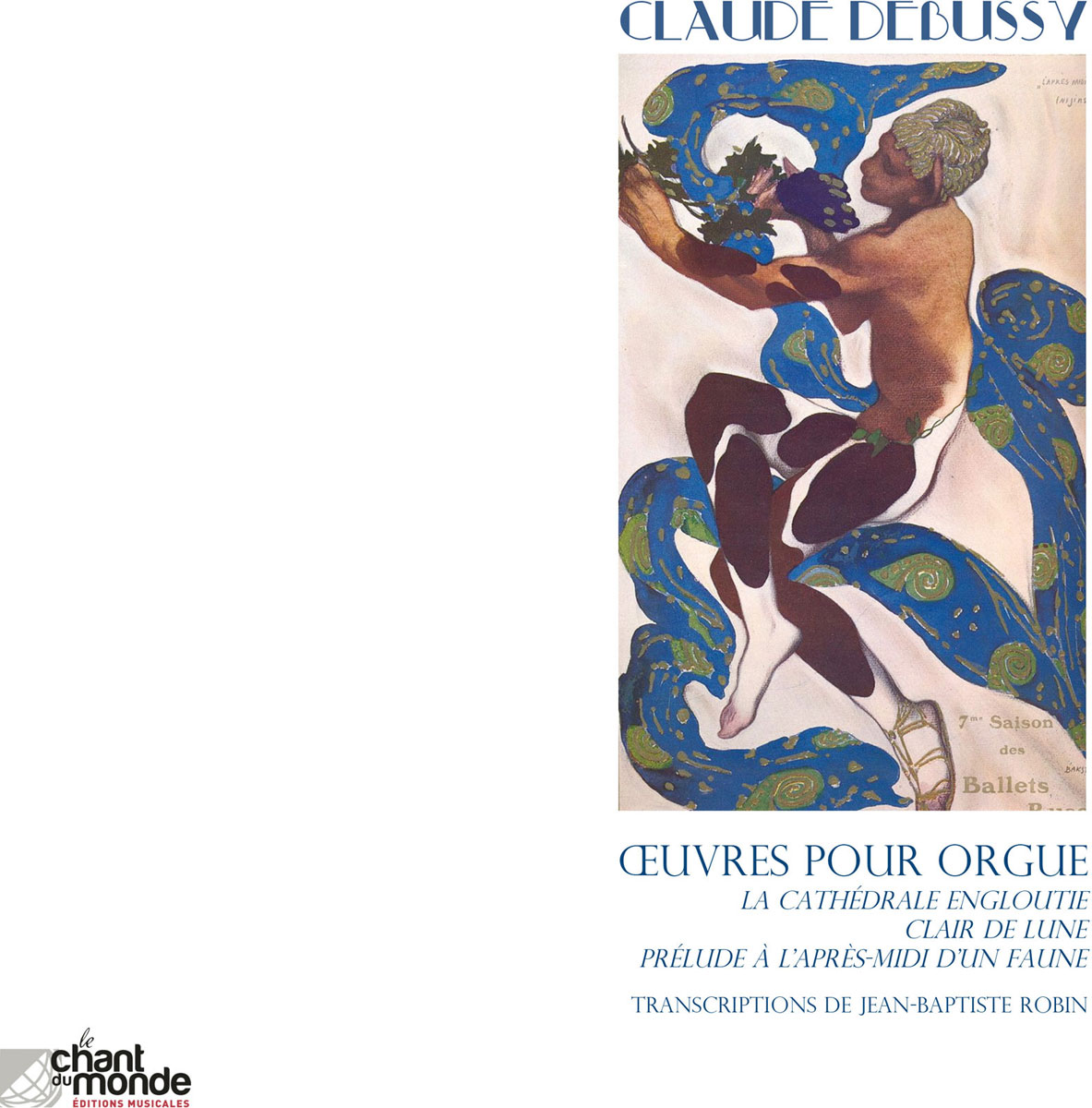 CHANT DU MONDE Pièces Pour Orgue