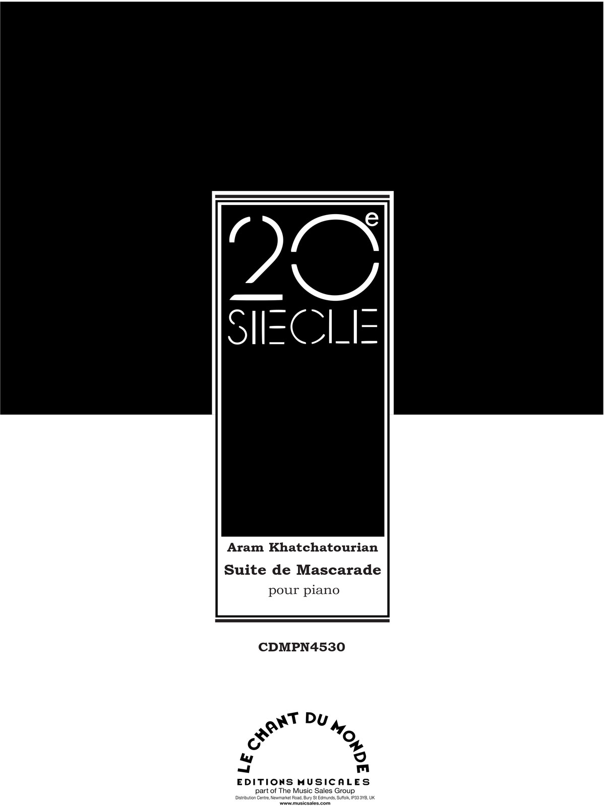 CHANT DU MONDE Mascarade