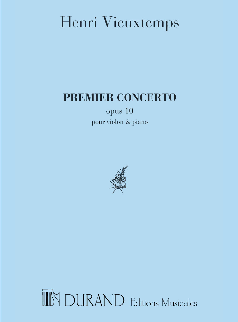 DURAND Concerto N 1 Violon