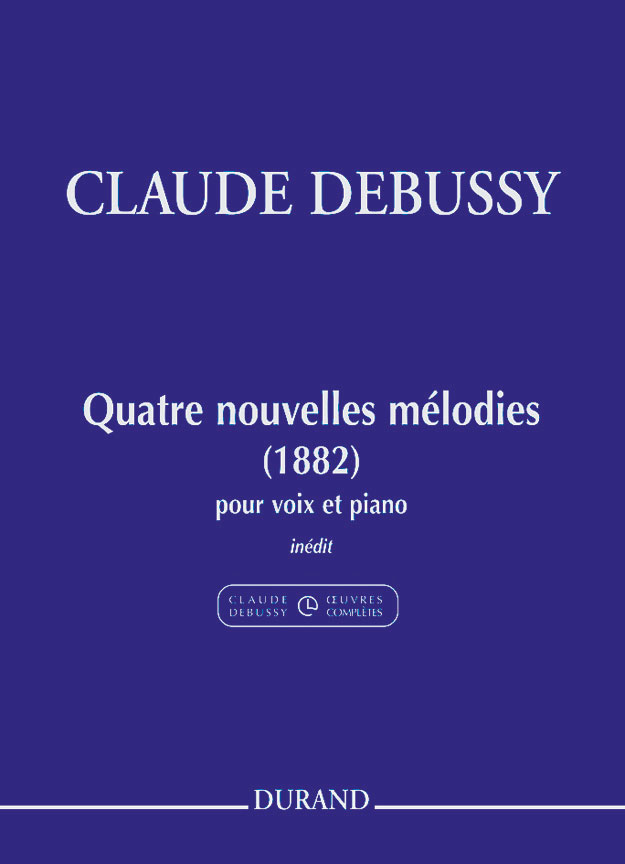 DURAND Quatre Nouvelles Mélodies