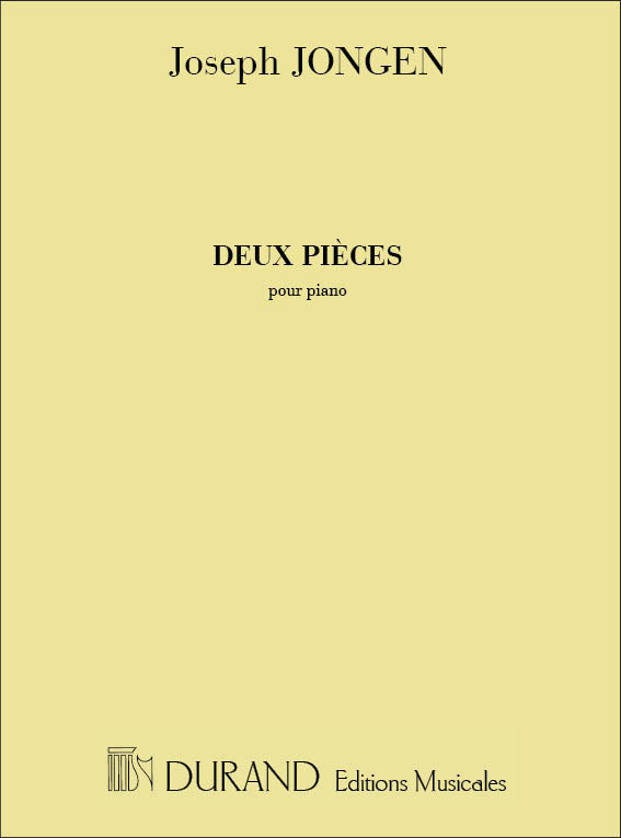 DURAND Deux Pieces, Pour Piano