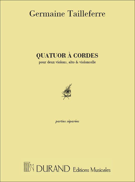 DURAND Quatuor à Cordes