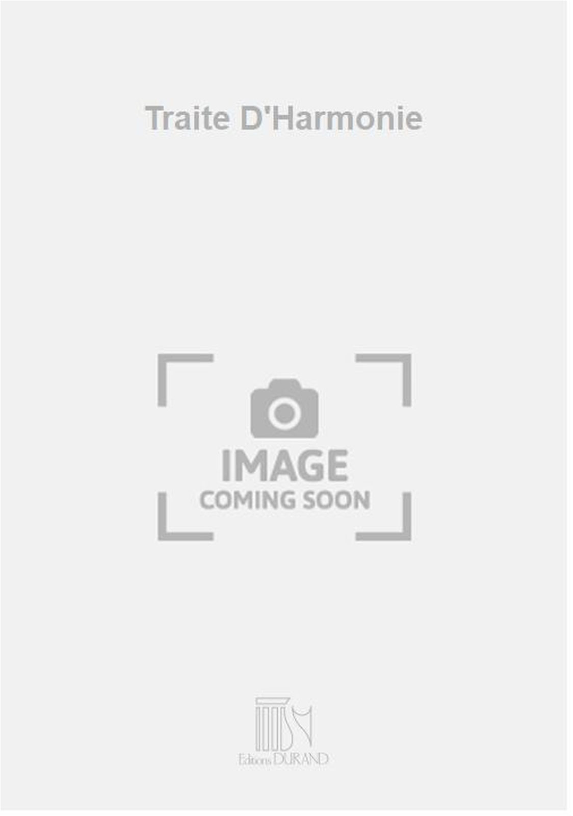 DURAND Traite D'Harmonie
