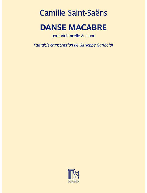 DURAND Danse macabre - Fantaisie - Cello