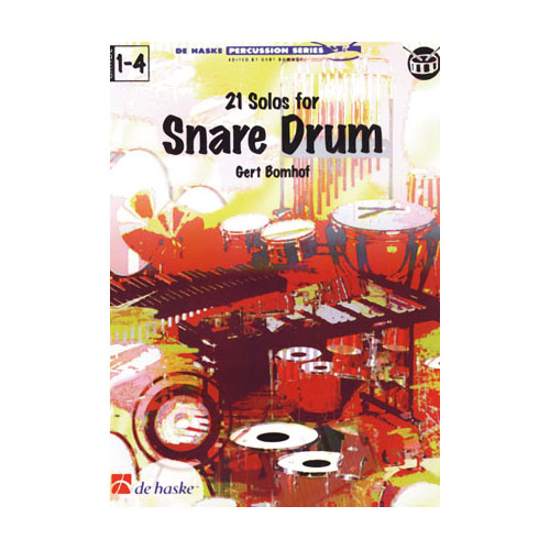 DEHASKE 21 Solos for Snare Drum