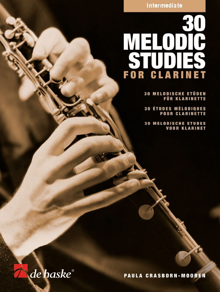 DEHASKE 30 Melodic Studies for Clarinet