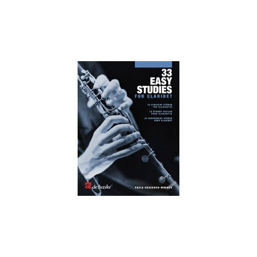 DEHASKE 33 Easy Studies for Clarinet