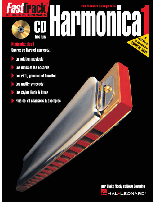 HAL LEONARD FastTrack - Harmonica 1 (F)