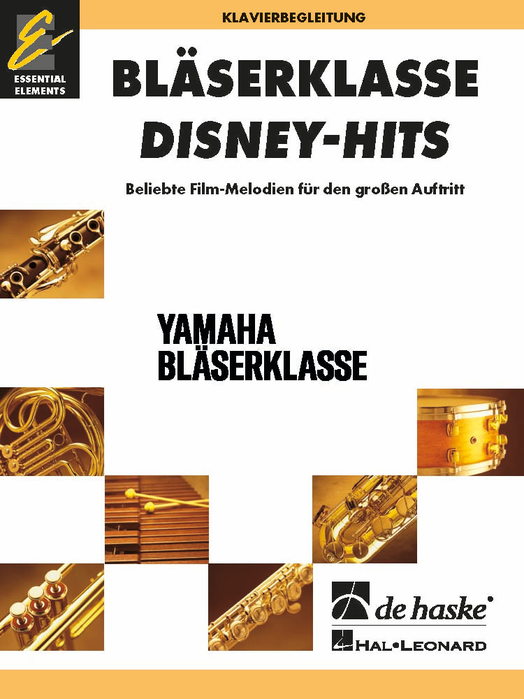 DEHASKE BläserKlasse Disney-Hits - Klavierbegleitung