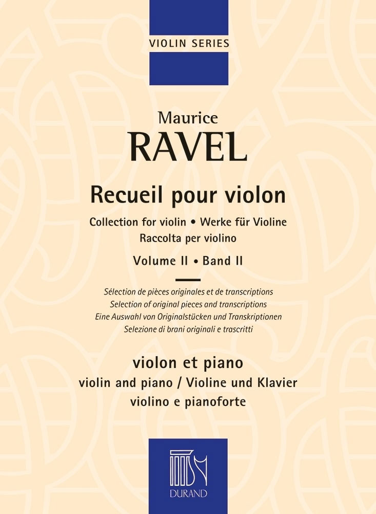 DURAND Recueil pour Violon 2