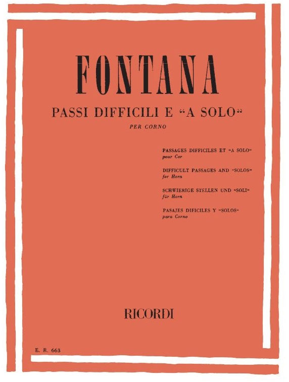 RICORDI Passi Difficili E A Solo