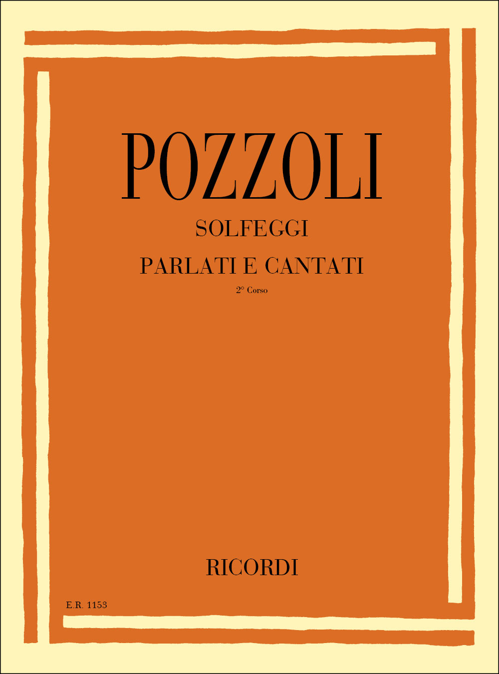 RICORDI Solfeggi Parlati E Cantati