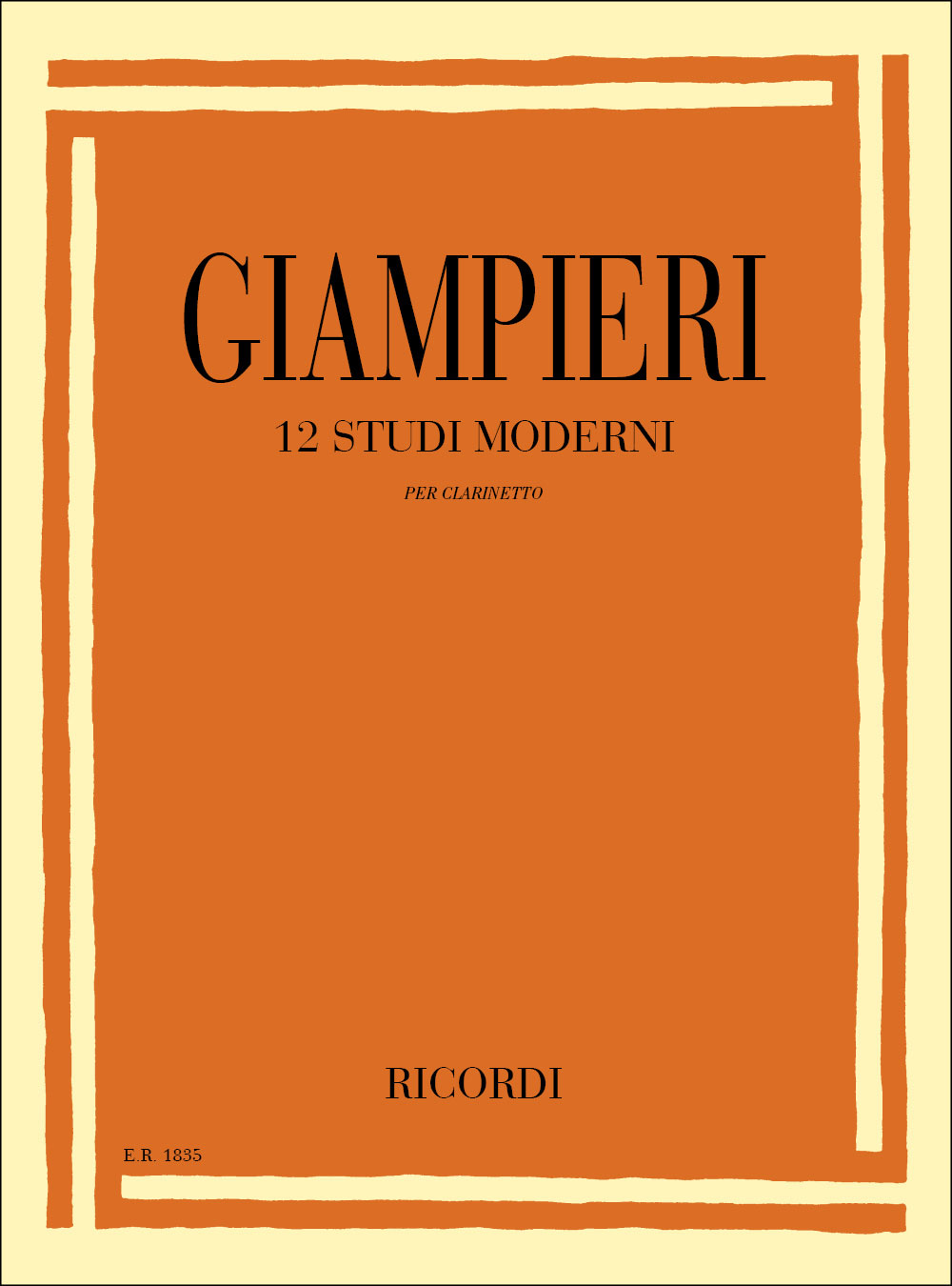 RICORDI 12 Studi moderni
