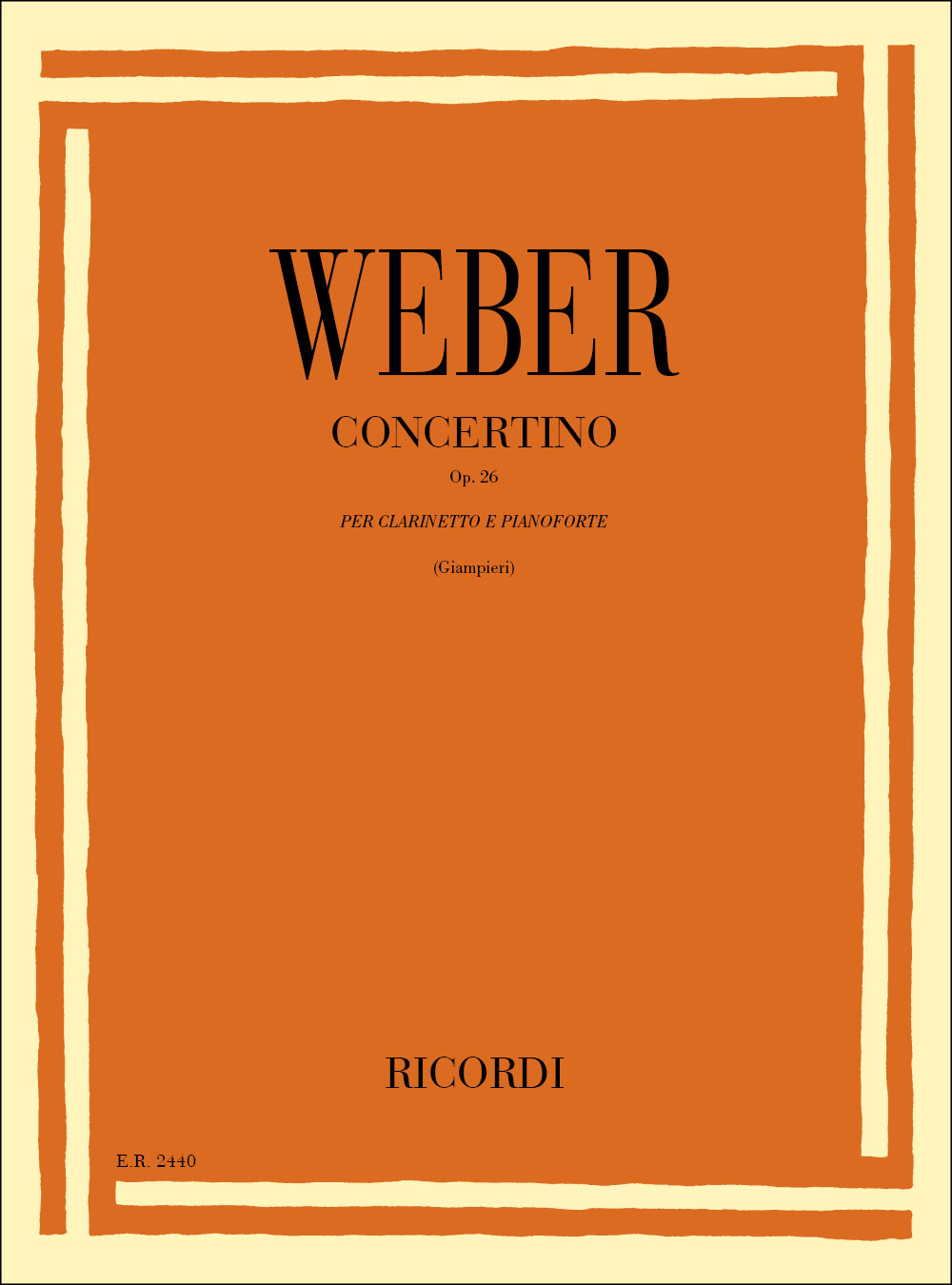 RICORDI Concertino Op. 26