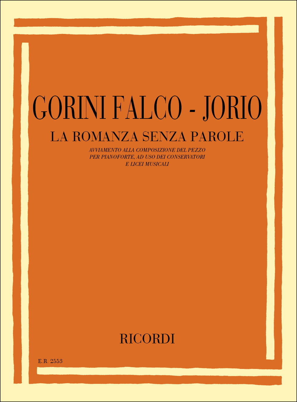 RICORDI La Romanza Senza Parole