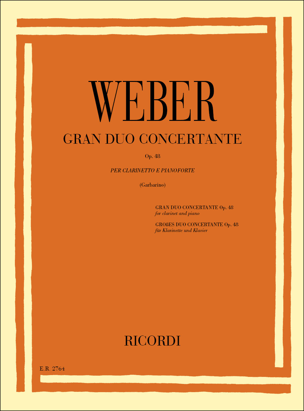RICORDI Gran Duo Concertante, Op. 48