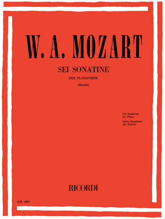 RICORDI 6 Sonatine