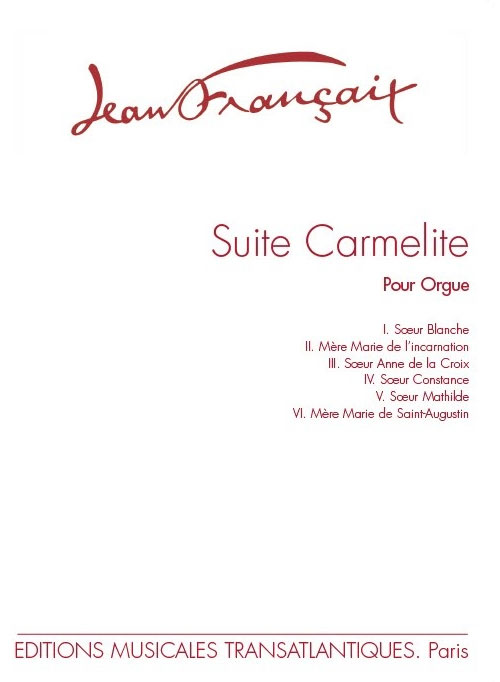 TRANSATLANTIQUES Suite Carmélite (6 Pièces)