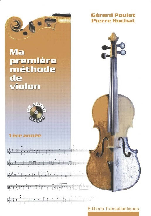 TRANSATLANTIQUES Ma Première Méthode De Violon Avec Cd