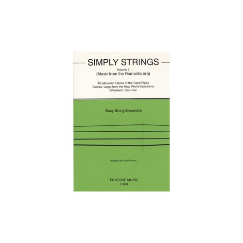 FENTONE MUSIC Simply Strings Volume 3