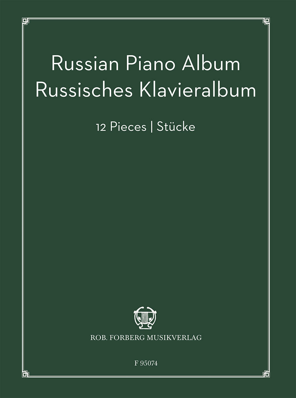 FORBERG Russian Piano Album - Russisches Klavieralbum