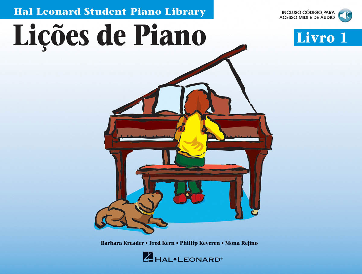 HAL LEONARD Piano Lessons, Book 1 - Portuguese Edition