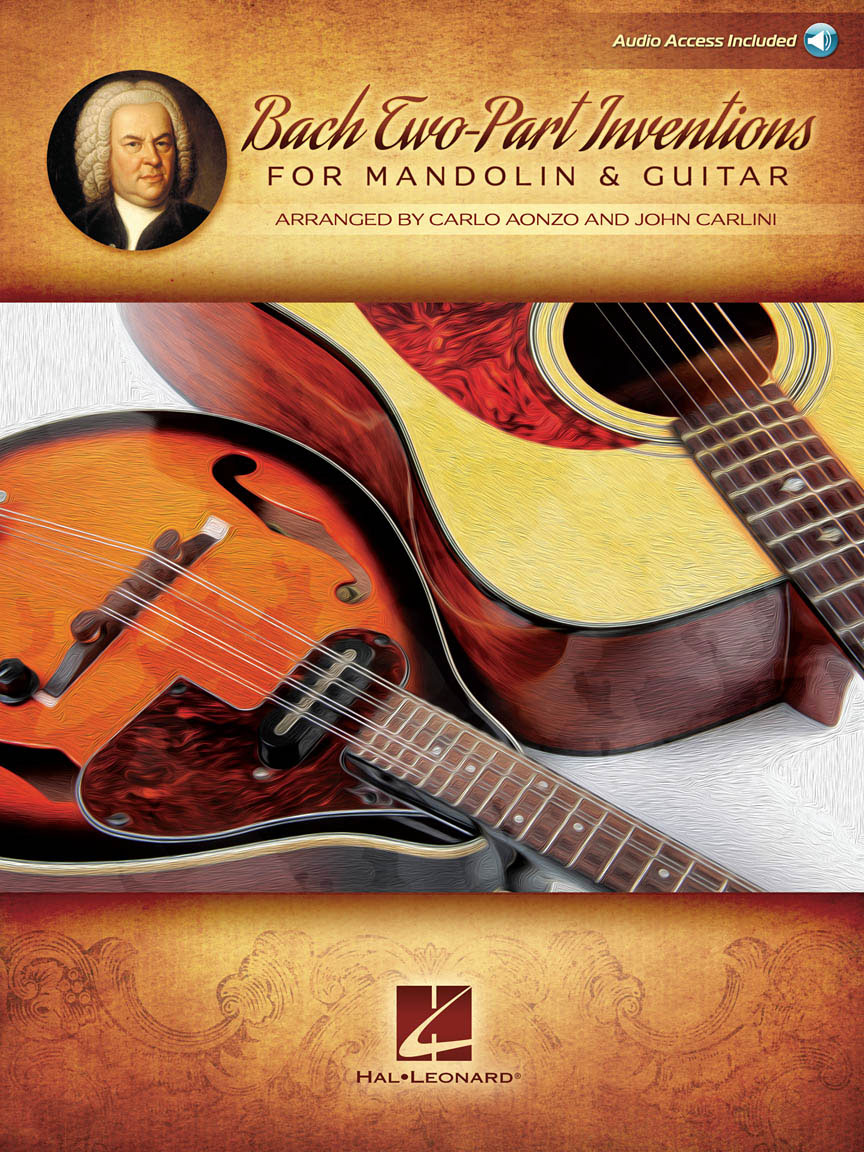HAL LEONARD Bach Two-Part Inventions for Mandolin & Guitar