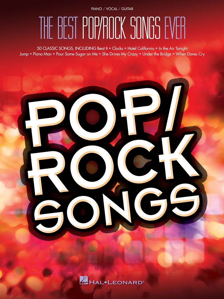 HAL LEONARD Best Pop/Rock Songs Ever
