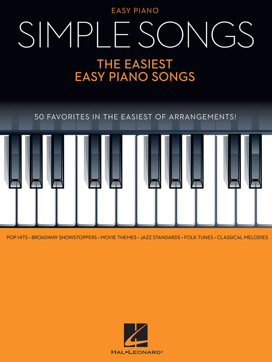 HAL LEONARD Simple Songs - The Easiest Easy Piano Songs