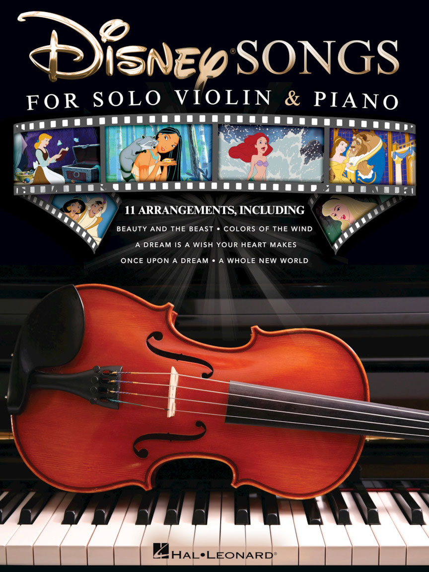 HAL LEONARD Disney Songs for Solo Violin & Piano