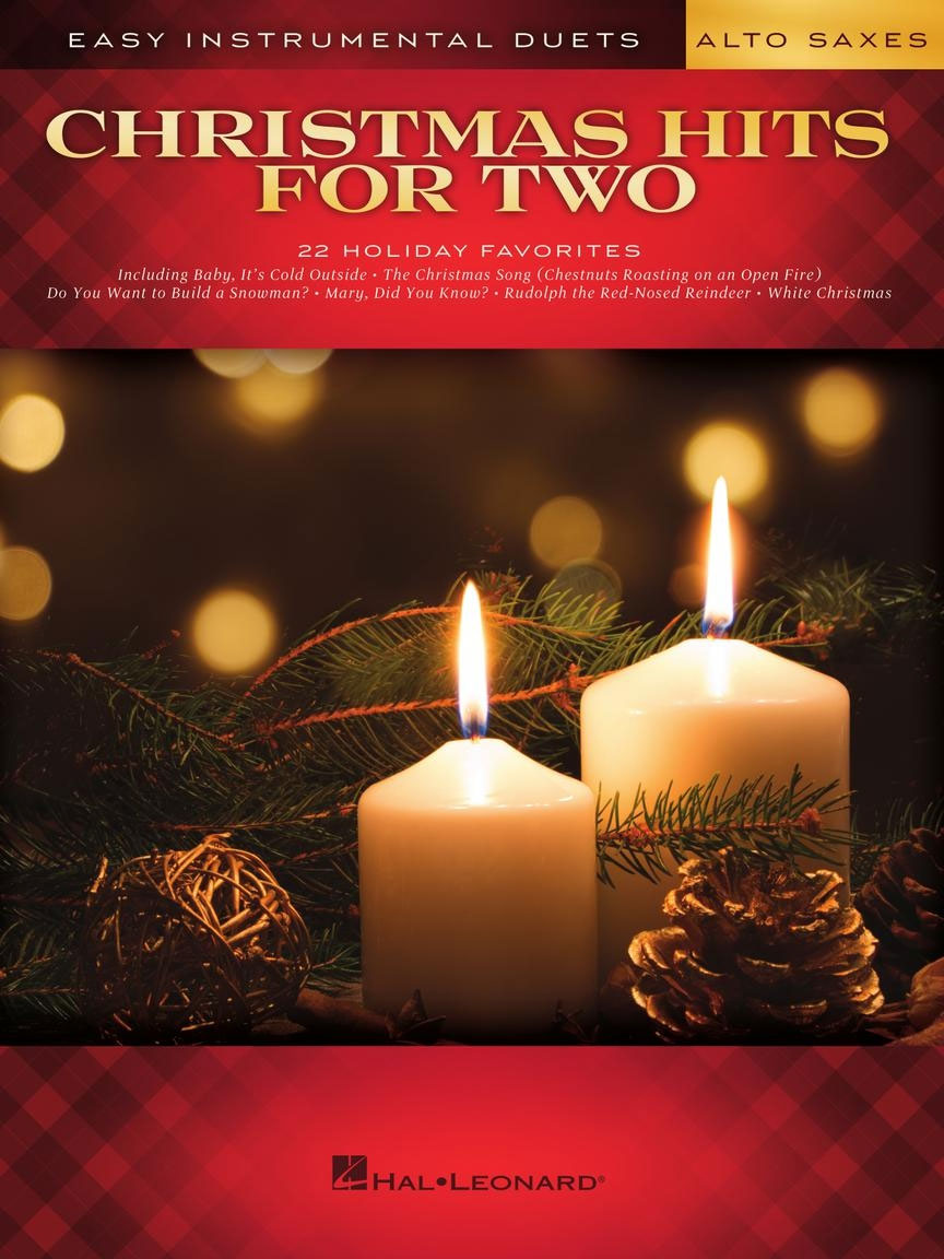 HAL LEONARD Christmas Hits for Two Alto Saxes