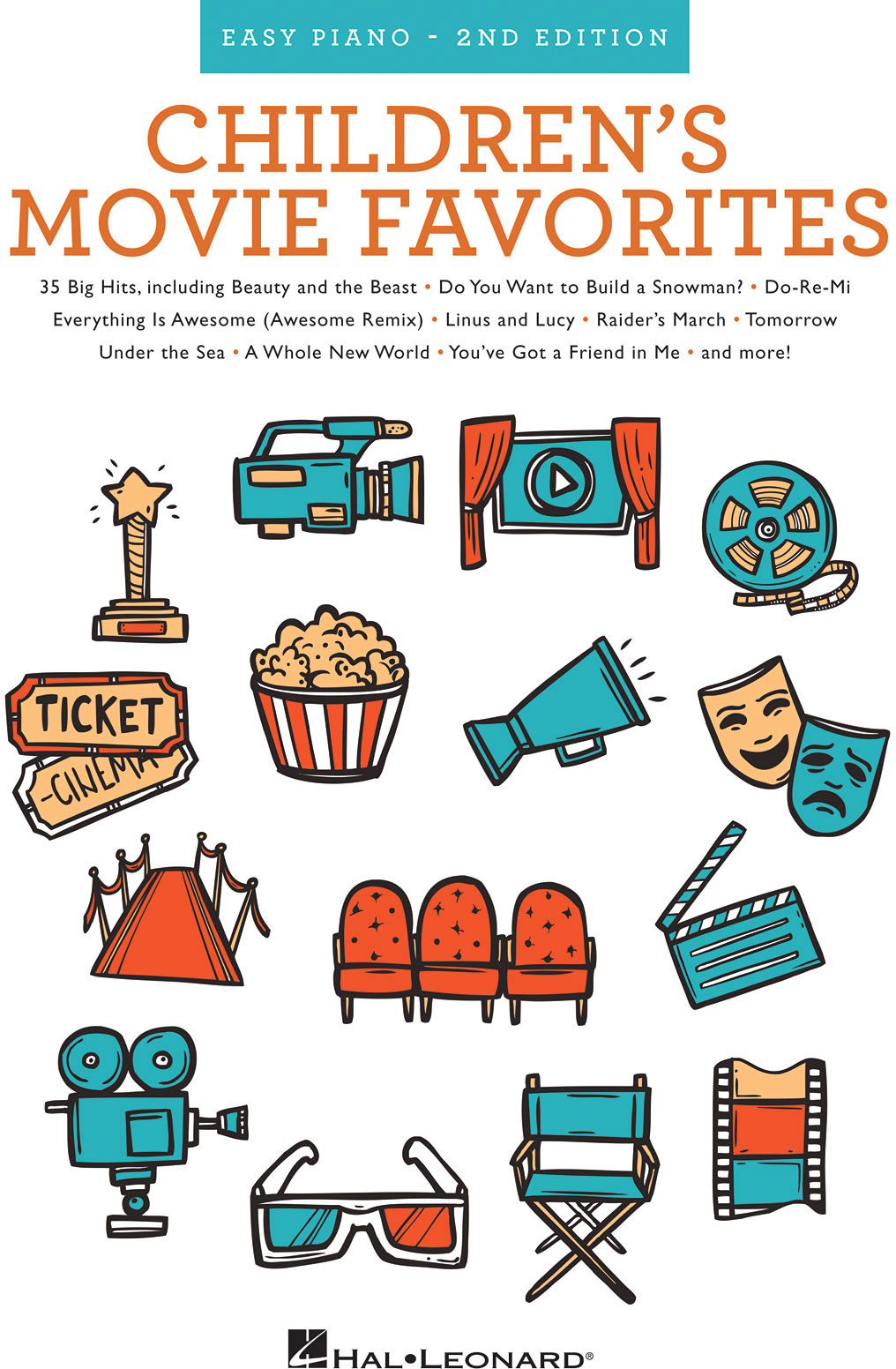 HAL LEONARD Children's Movie Favorites - 2nd Edition