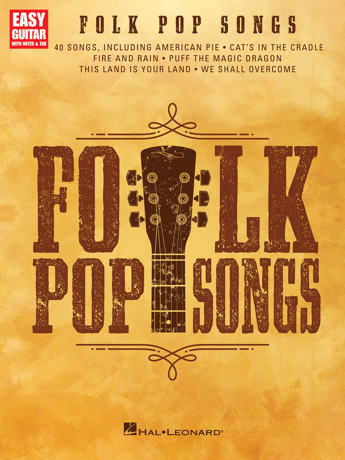 HAL LEONARD Folk Pop Songs