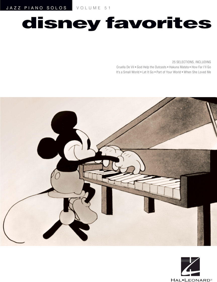 HAL LEONARD Disney Favorites - Jazz Piano Solos