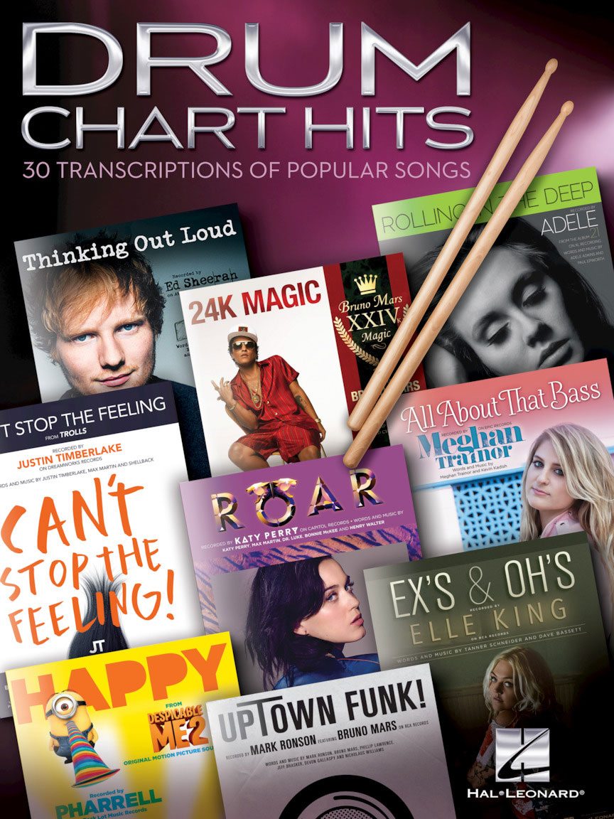 HAL LEONARD Drum Chart Hits