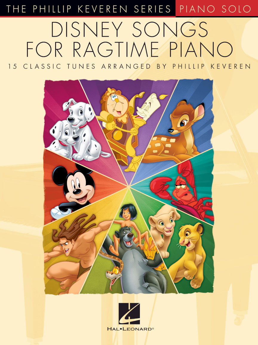 HAL LEONARD Disney Songs for Ragtime Piano
