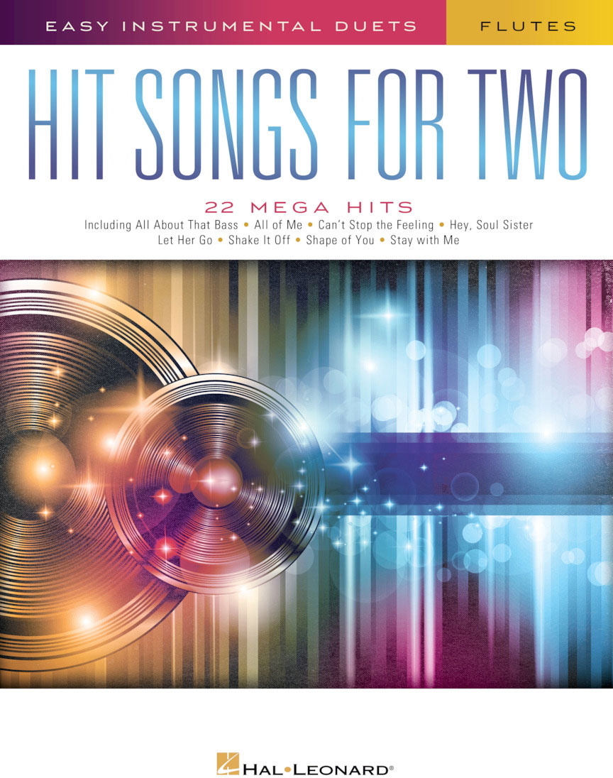 HAL LEONARD Hit Songs for Two Flutes