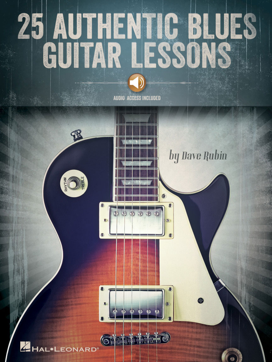 HAL LEONARD 25 Authentic Blues Guitar Lessons