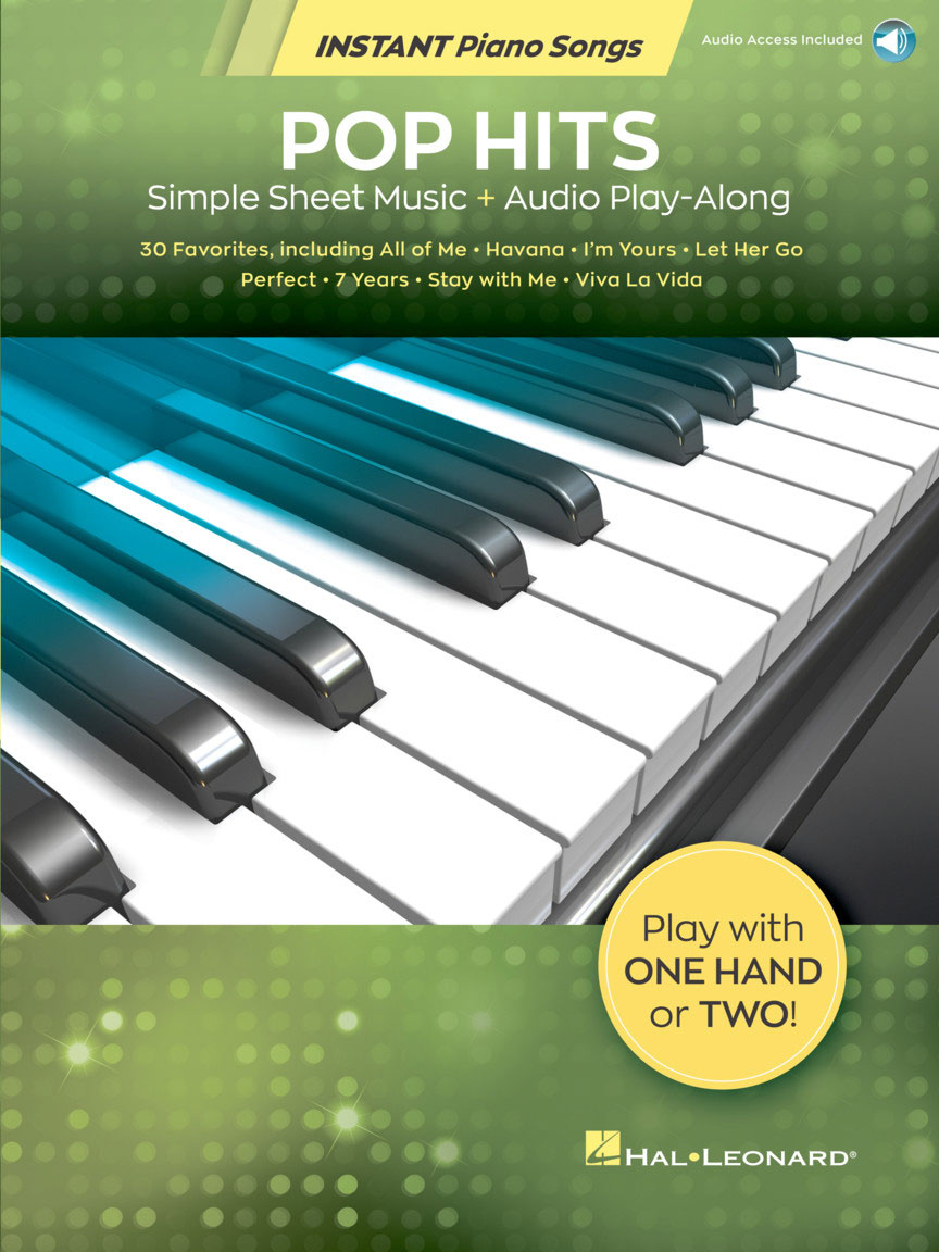 HAL LEONARD Pop Hits - Instant Piano Songs