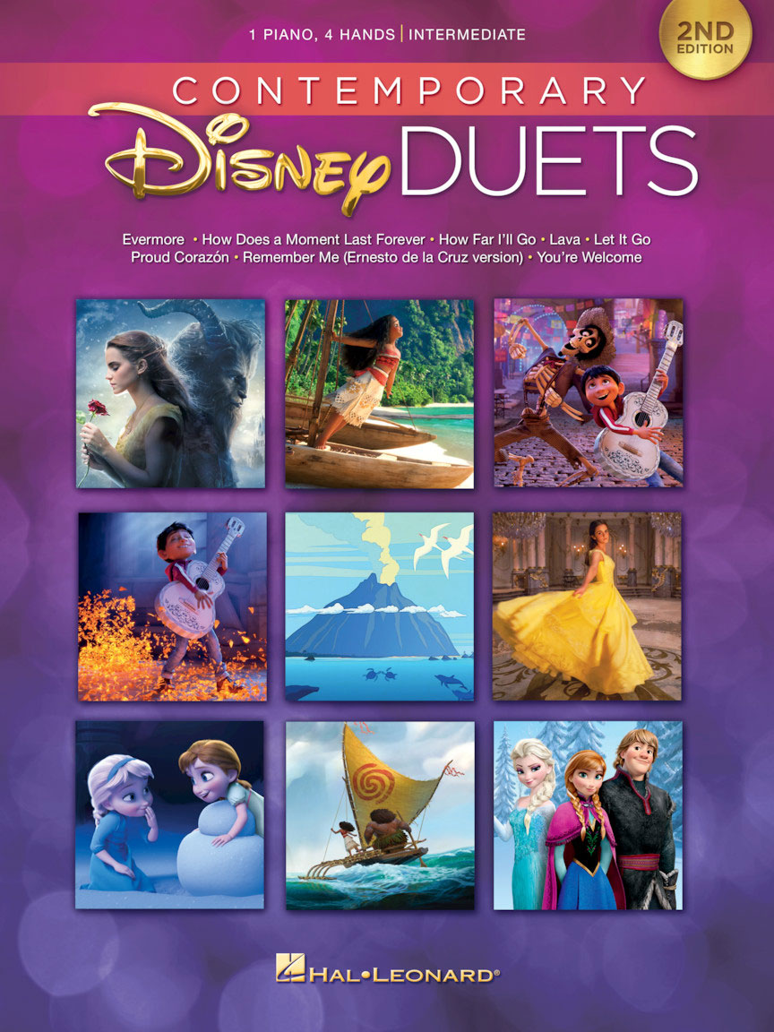 HAL LEONARD Walt Disney - Contemporary Disney Duets - 2nd Edition