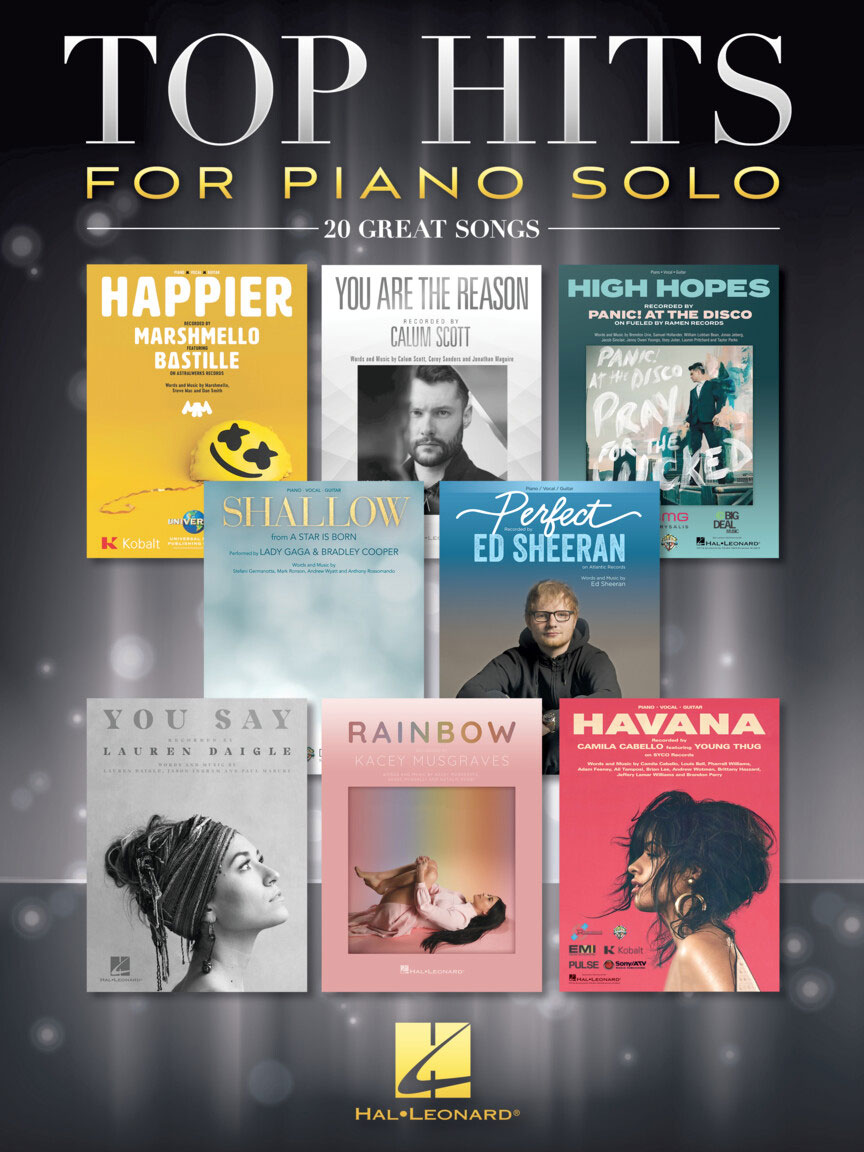 HAL LEONARD Top Hits for Piano Solo