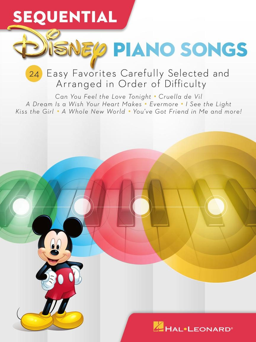 HAL LEONARD Disney Piano Songs