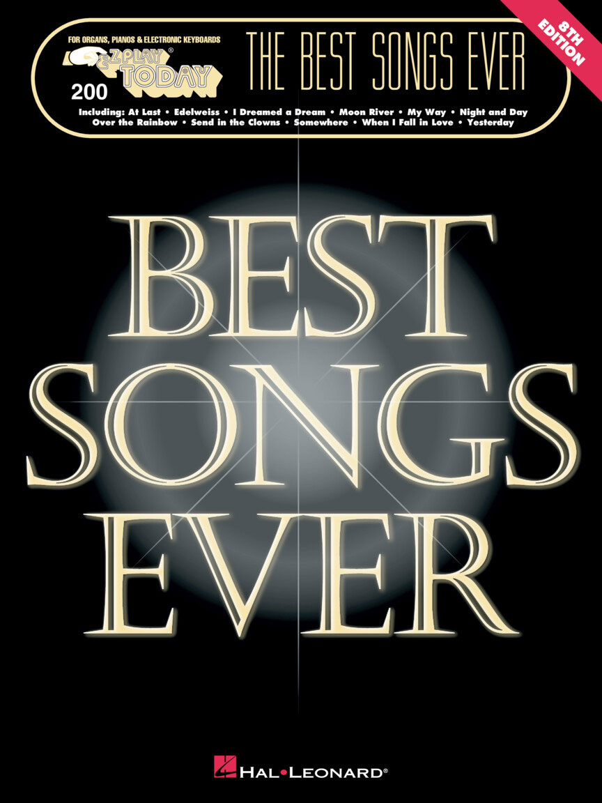 HAL LEONARD The Best Songs Ever - 8th Edition