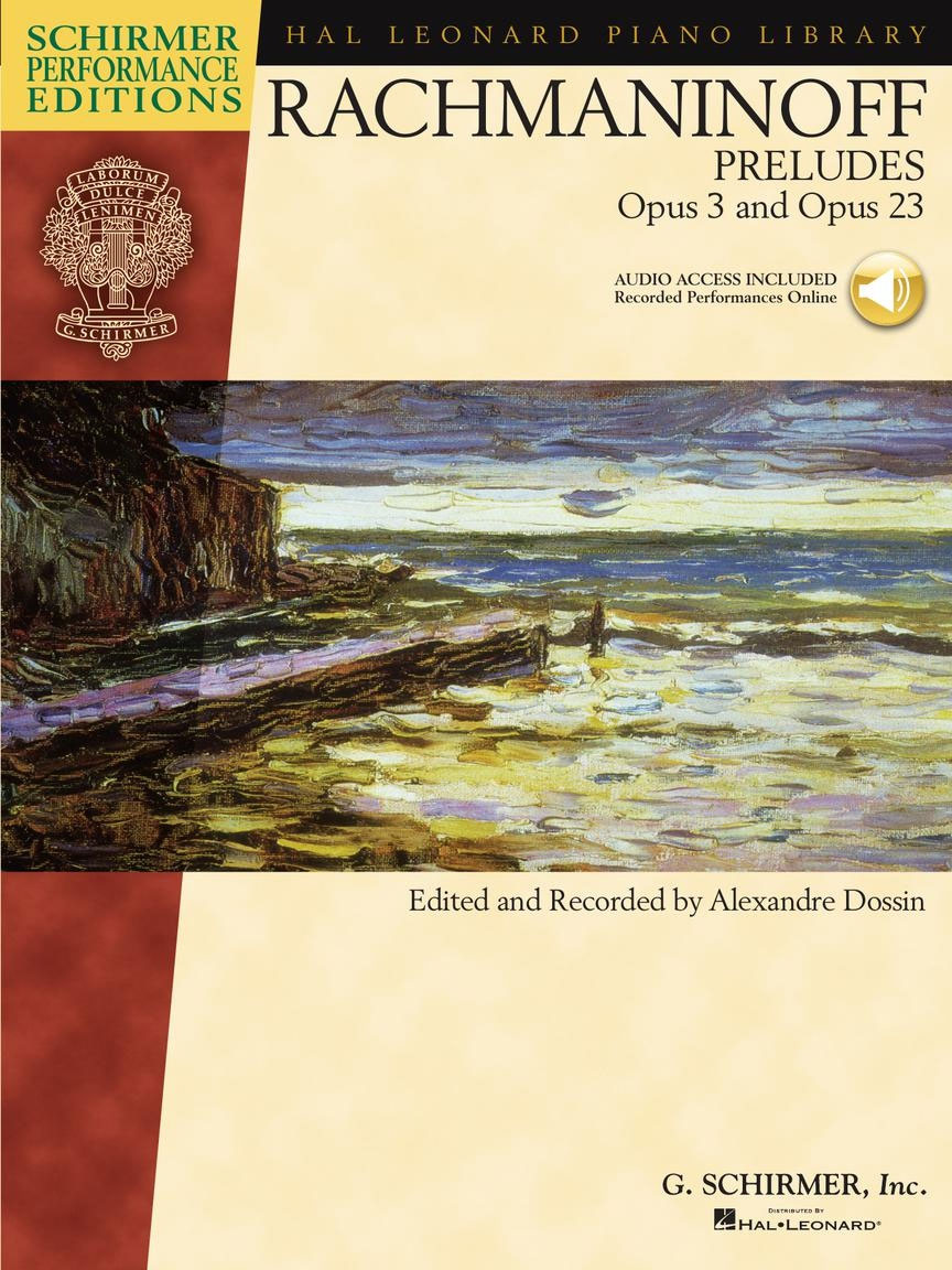 SCHIRMER Serge Rachmaninoff - Preludes, Opus 3 and Opus 23