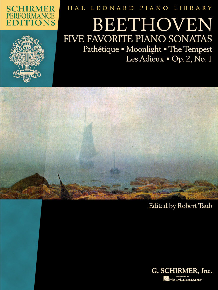 SCHIRMER Beethoven - Five Favorite Piano Sonatas