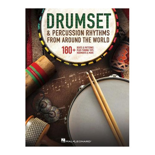 HAL LEONARD Drumset & Percussion Rhythms from Around the World