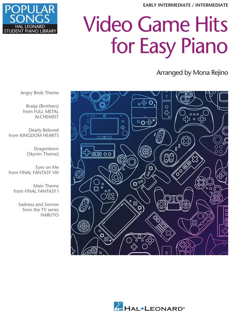 HAL LEONARD Video Game Hits for Easy Piano