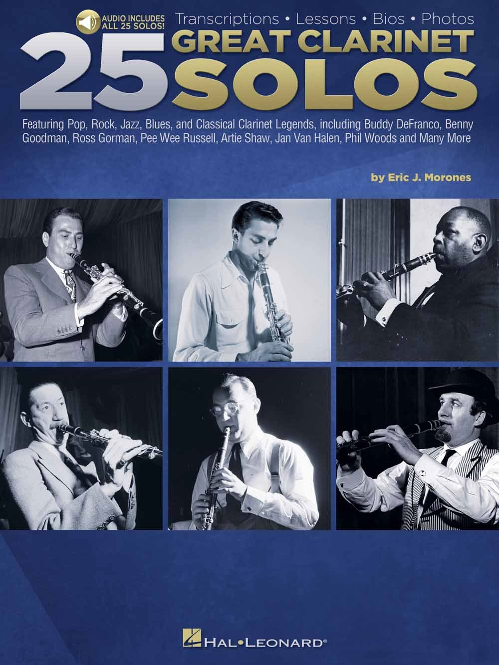 HAL LEONARD 25 Great Clarinet Solos