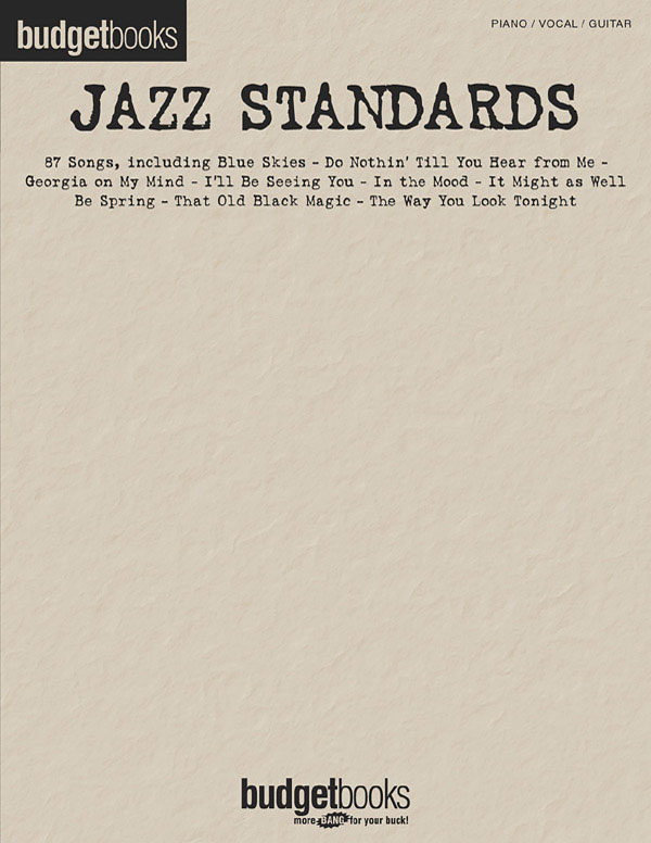 HAL LEONARD Budgetbooks: Jazz Standards