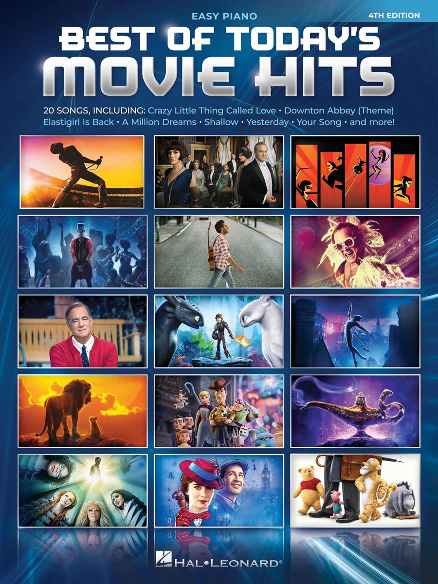 HAL LEONARD Best of Today's Movie Hits - 4th Edition
